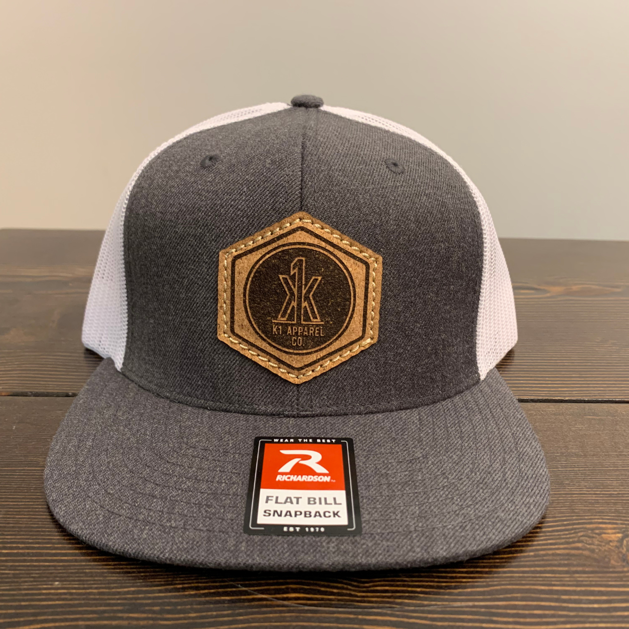 trucker patch inspired cap | k1 apparel sideview