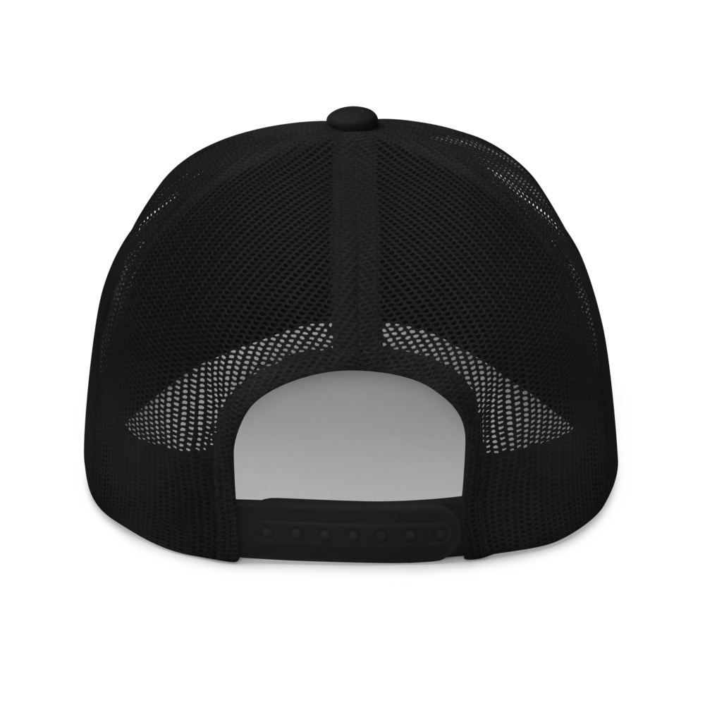 K1 Apparel Co. Shield Snapback black Back View