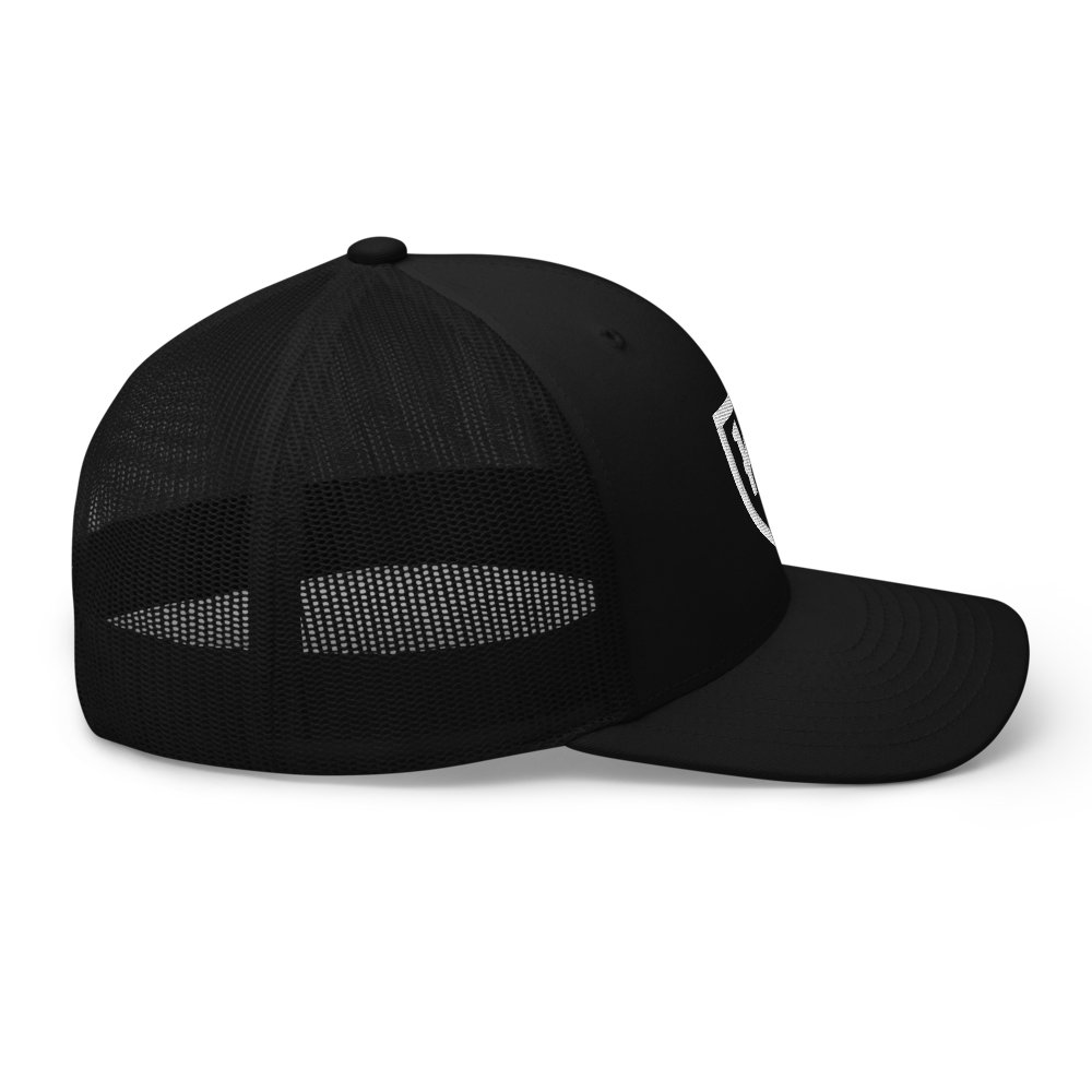 K1 Apparel Co. Shield Snapback black