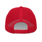 K1 Apparel Co. Shield Snapback Red Side View